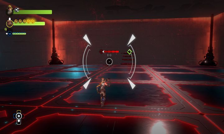 Na arenie zostaniesz zaatakowany przez kilka fal coraz mocniejszych wrogów. - Misja 10: Eden Tower | Opis przejścia ReCore - ReCore - poradnik do gry