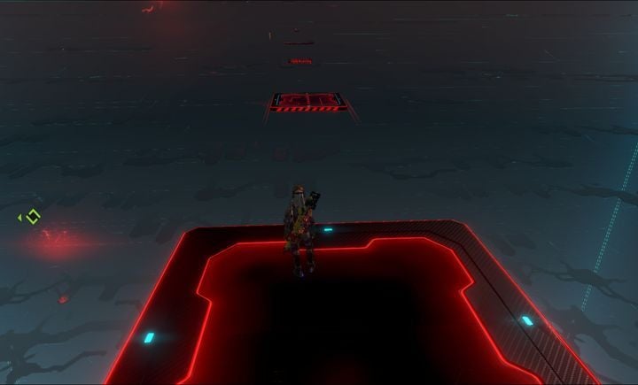 Platformy, oprócz poruszania się, zaczną przyjmować inne kształty poza kwadratem. Będą też znacznie mniejsze. - Misja 10: Eden Tower | Opis przejścia ReCore - ReCore - poradnik do gry