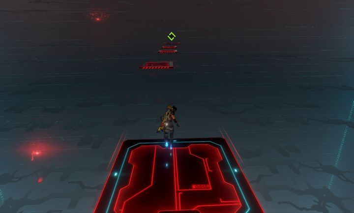 Pierwsza przeszkoda jest banalna w porównaniu z poprzednimi. Dalej jest coraz trudniej. - Misja 10: Eden Tower | Opis przejścia ReCore - ReCore - poradnik do gry