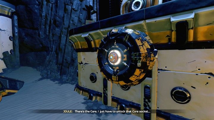 Aby odblokować pryzmatyczny rdzeń będziesz musiał znaleźć wszystkie Cellboty w okolicy. - Misja 3: Status Check | Opis przejścia ReCore - ReCore - poradnik do gry