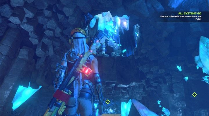 To pomieszczenie łatwo pominąć. - Misja 3: Status Check | Opis przejścia ReCore - ReCore - poradnik do gry