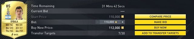 Sprawdzenie ceny danego zawodnika jest kluczem do osiągnięcia zysku - Zasady handlu i zarabianie przed premierą | Fifa Ultimate Team w FIFA 17 - FIFA 17 - poradnik do gry