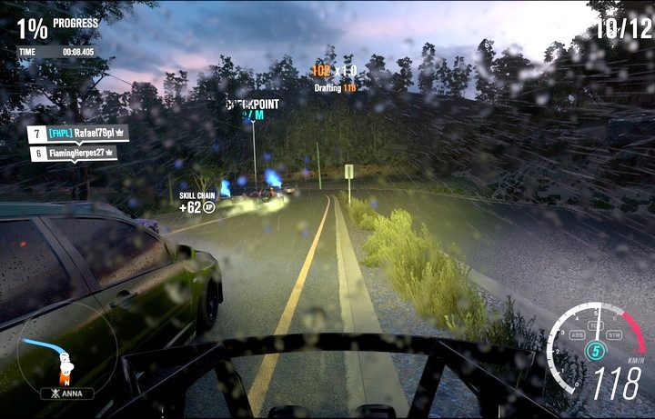 Wyścig uliczny najczęściej odbywa się w trudnych warunkach pogodowych - Rodzaje wyścigów | Podstawy rozgrywki w Forza Horizon 3 - Forza Horizon 3 - poradnik do gry