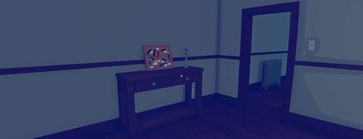 Gdy wstaniemy podchodzimy do tablicy korkowej z piórkami i rozglądamy się za kwiatami w wazonach - Rozdziały 25-30 | Opis Przejścia Virginia - Virginia - poradnik do gry