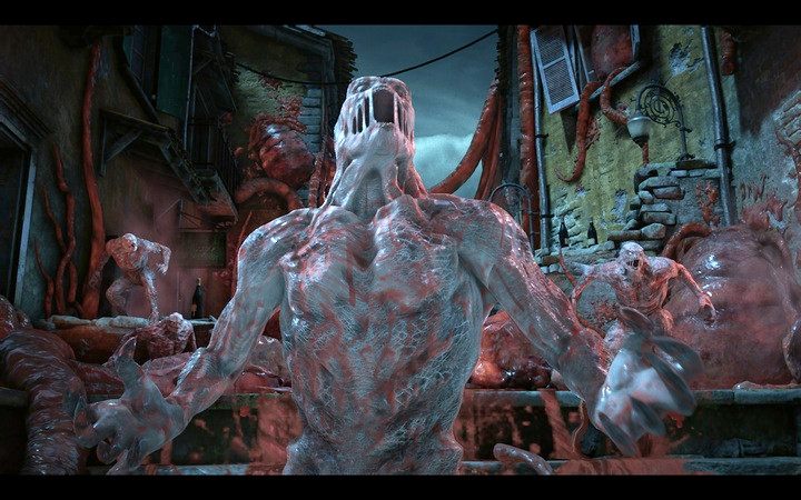 Nowi przeciwnicy nie są zbyt silni jednak bardzo zwinni, przez co czasem ciężko ich trafić - Akt 3:1-2 - Prawie północ, Koszmary | Opis przejścia Gears of War 4 - Gears of War 4 - poradnik do gry