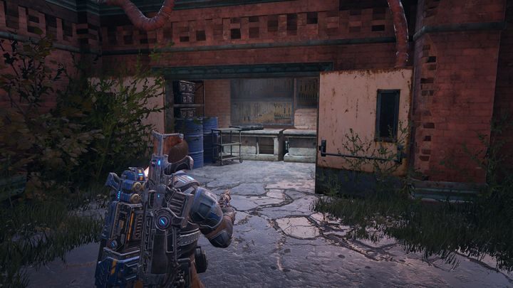 W tym domku znajdziesz list do podniesienia - Akt 5:2 - Czas zabijania | Opis przejścia Gears of War 4 - Gears of War 4 - poradnik do gry