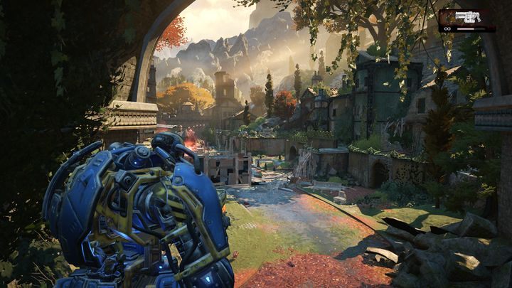 Mech jest potężny, ale nie niezniszczalny - Akt 5:3 - Wchodzimy | Opis przejścia Gears of War 4 - Gears of War 4 - poradnik do gry