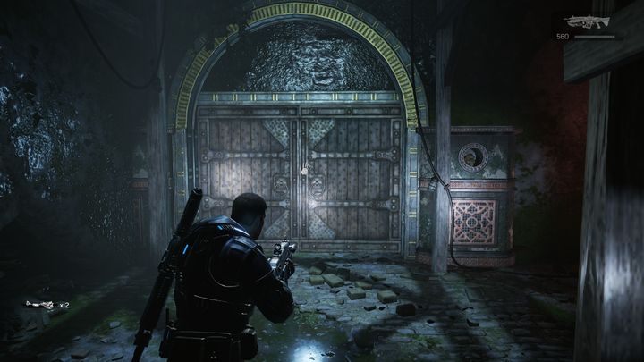 Już po pierwszych wrotach, znajdziesz się pod ostrzałem wroga - Akt 3:4 - Na Ostro | Opis przejścia Gears of War 4 - Gears of War 4 - poradnik do gry