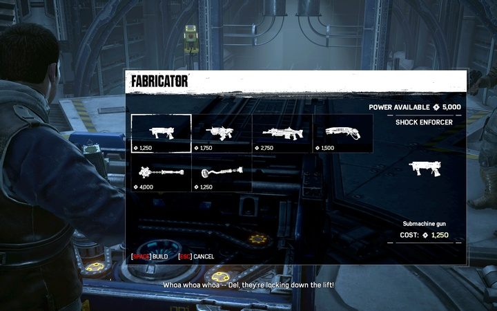 Menu fabrykatora - Akt 1:2 - Wpad i wypad | Opis przejścia Gears of War 4 - Gears of War 4 - poradnik do gry