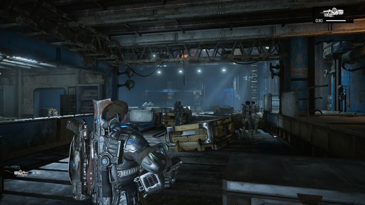 Wracasz tą samą trasą, którą przyszedłeś - Akt 4:1 - Ucieczka | Opis przejścia Gears of War 4 - Gears of War 4 - poradnik do gry