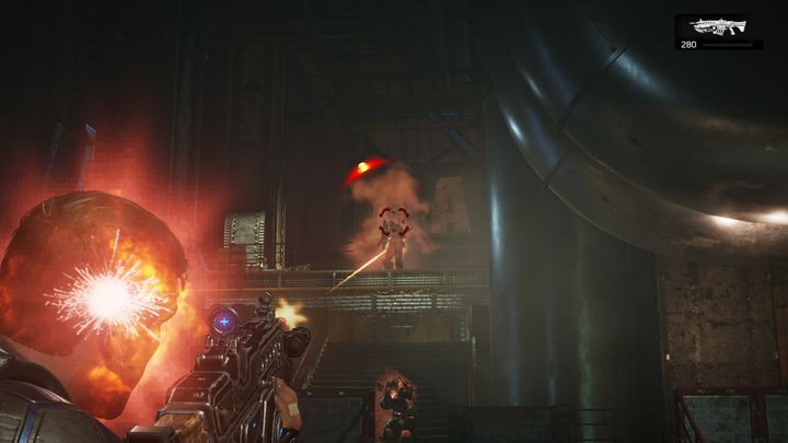 Walka z pomiotem w sali z łańcuchami - Akt 4:4 - Brak Mocy | Opis przejścia Gears of War 4 - Gears of War 4 - poradnik do gry