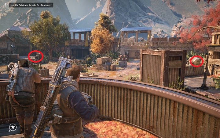 Dwa sekrety - książka po lewej i dokument po prawej stronie - Akt 1:4 - Kilka przeszkód | Opis przejścia Gears of War 4 - Gears of War 4 - poradnik do gry