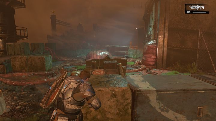 Walka z Pomiotami w trakcie burzy nie jest zbyt przyjemna - Akt 4:5 - Ostrzeżenie przed burzą | Opis przejścia Gears of War 4 - Gears of War 4 - poradnik do gry