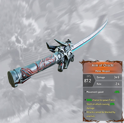 Ramię Orchiego - Uzbrojenie i przedmioty | Rozwój bohatera w Shadow Warrior 2 - Shadow Warrior 2 - poradnik do gry