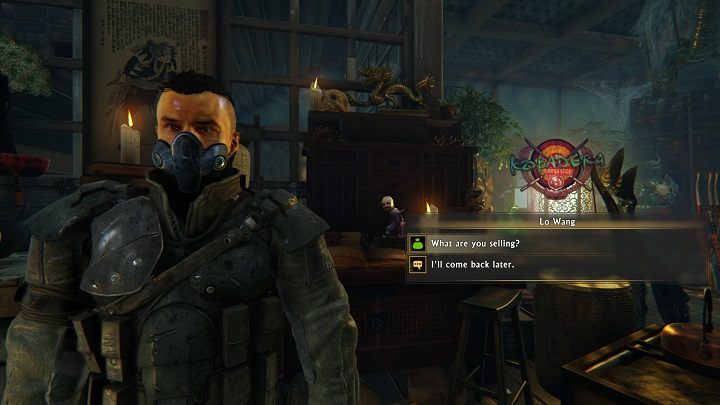 Między misjami warto, byś sprawdził nowości u sprzedawców - Porady ogólne | Podstawy Shadow Warrior 2 - Shadow Warrior 2 - poradnik do gry