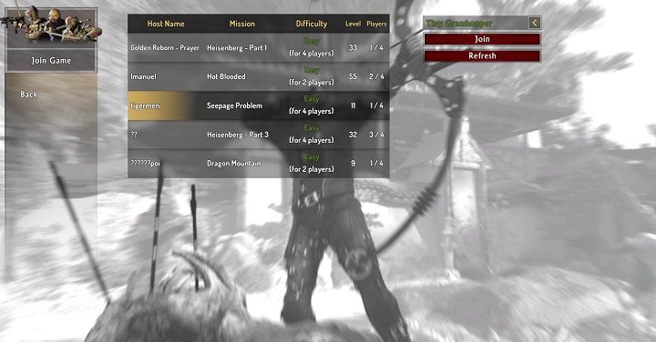 Możesz dołączyć do zrobionej gry poprzez wybranie hosta lub zrobić własną grę z udostępnieniem tylko zaproszonych - Gra wieloosobowa | Podstawy Shadow Warrior 2 - Shadow Warrior 2 - poradnik do gry