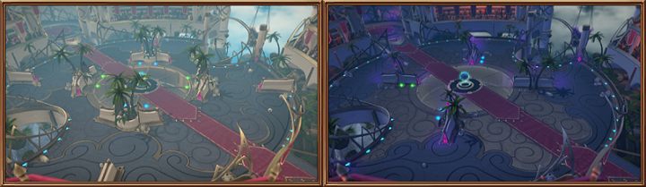 Pierścień na niebie jest zbudowany na dryfującej w powietrzu wyspie w Królestwie Trolobe - Rodzaje i opis map | Podstawy rozgrywki Battlerite - Battlerite - poradnik do gry