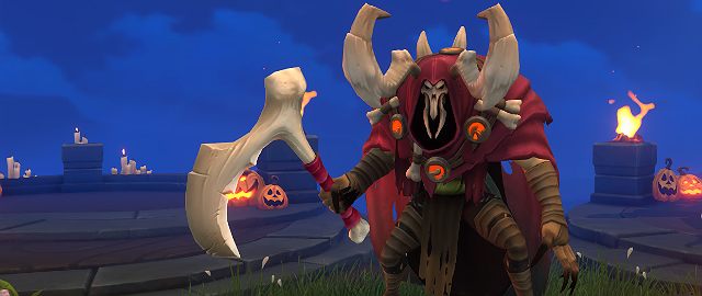 Ruh Kaan został przebudzony przez hienę cmentarną penetrującą ruiny krypty ArkDun - Bohaterowie do walki wręcz | Bohaterowie i ich charakterystyka Battlerite - Battlerite - poradnik do gry