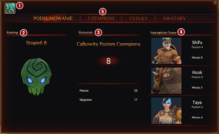 1 - Profil gracza, battlerites i zadania | Podstawy rozgrywki Battlerite - Battlerite - poradnik do gry