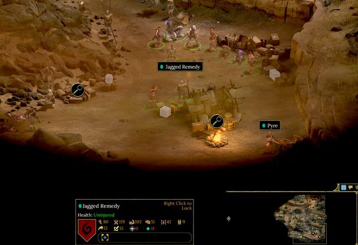 Zębate Remedium odnajdziesz w południowej części lokacji - Fałszywy akord (A Broken Chord) - zadanie główne | Solucja Tyranny - Tyranny - poradnik do gry