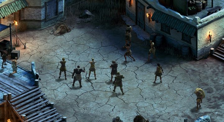 Po przybyciu do lokacji od razu zauważysz Zwierzca, który leży na dziedzińcu osady - W okowach (In Chains) | Na ratunek (Search and Rescue) - zadania poboczne - Tyranny - poradnik do gry