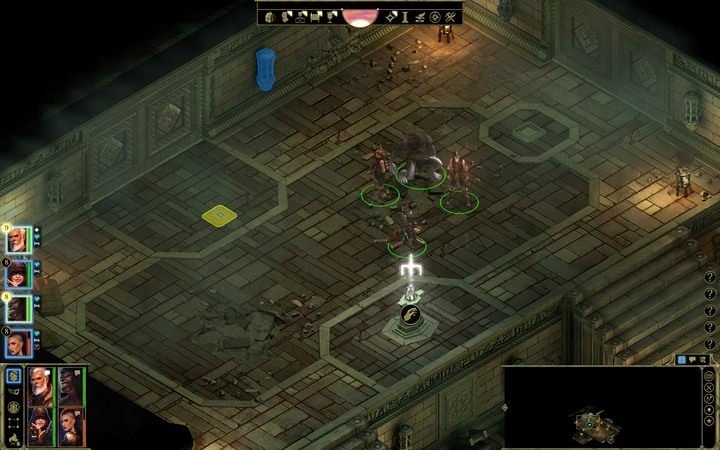 Po umieszczeniu ognioklucza w latarni odblokowane zostają płyty naciskowe w podłodze lub w ścianach - Symfonia Kuźni | Solucja Tyranny - Tyranny - poradnik do gry