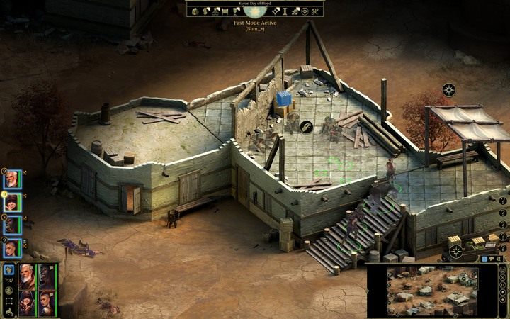 Na dachu budynku w Kamiennej Rafie odnajdziesz uwięzionych buntowników - Obłaskawienie wrogów | Solucja Tyranny - Tyranny - poradnik do gry