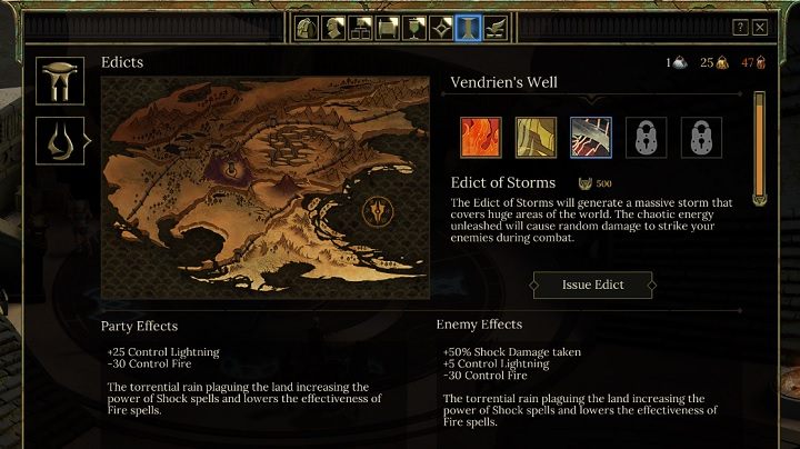 W toku misji możesz ogłosić Edykt, który pozwoli ci zyskać przewagę nad Szkarłatnym Chórem w nadchodzącej walce - Opoka (Standing Tall) - zadanie główne | Solucja Tyranny - Tyranny - poradnik do gry