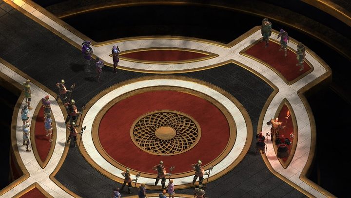 Gdy dotrzesz do gmachu Sądu zastaniesz zebranych tam przedstawicieli Szkarłatnego Chóru i Wzgardzonych - Ostateczny osąd (Final Judgement) - zadanie główne | Solucja Tyranny - Tyranny - poradnik do gry