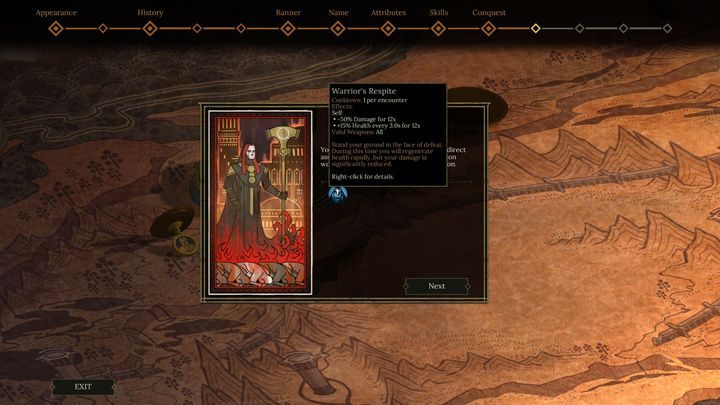 W pierwszym akcie możesz wybrać umiejętność, którą posiadzie twoja postać. Jest to jedyny taki przypadek podczas Podboju. - 1 Rok Podboju | Podbój - decyzje na mapie świata w Tyranny - Tyranny - poradnik do gry