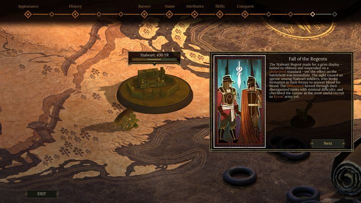 Gdy schwytasz przywódcę wroga, możesz kazać go zabić lub dać na tortury - 3 Rok Podboju | Podbój - decyzje na mapie świata w Tyranny - Tyranny - poradnik do gry