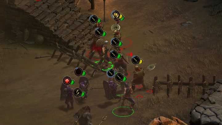 Tuż przed wejściem do wnętrza twierdzy czeka na ciebie najsilniejszy oddział Niezłomnych - Obrona (Making a Stand) - zadanie główne | Solucja Tyranny - Tyranny - poradnik do gry