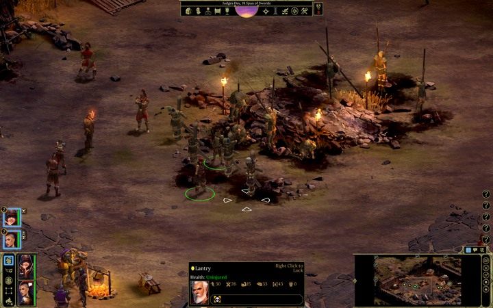 Lantryego pierwszy raz spotkasz w Obozie Szkarłatnego Chóru przywiązanego do pala. - Towarzysze w Tyranny - Tyranny - poradnik do gry