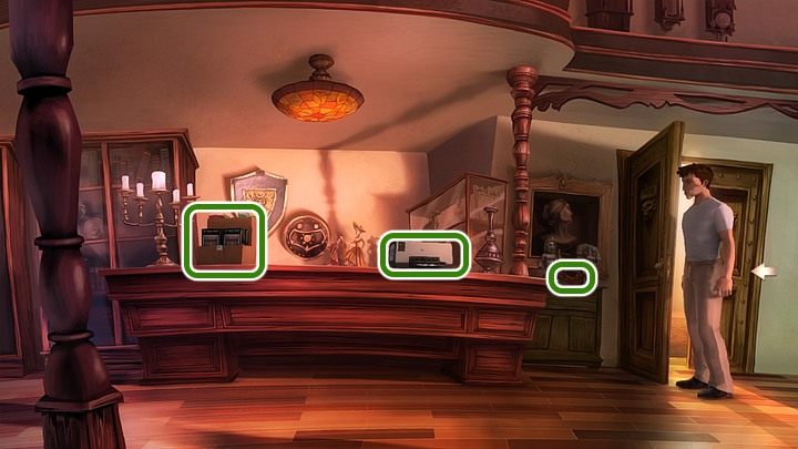 Przejdź do wystawowej części sklepu (drzwi w centrum ekranu) - Rozdział pierwszy - Paryż | Opis przejścia | Yesterday Origins - Yesterday Origins - poradnik do gry