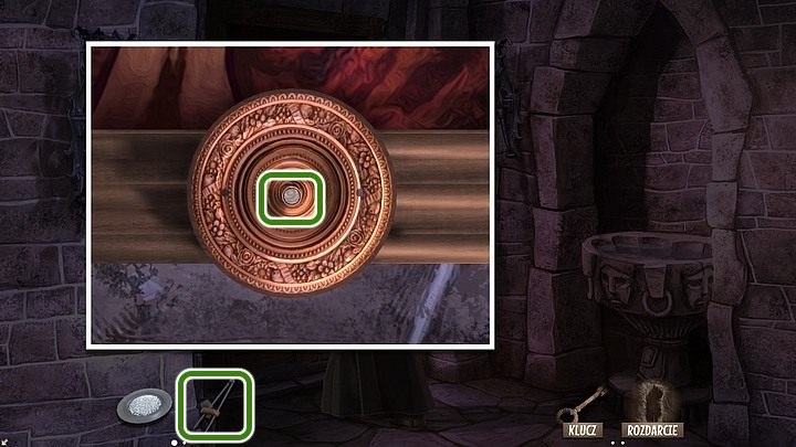 Niemniej przyjrzyj się uważnie rzeczonemu obrazowi, a konkretnie małej metalowej płytce w dole ramy - Rozdział drugi - klasztor św. Brygidy | Opis przejścia | Yesterday Origins - Yesterday Origins - poradnik do gry