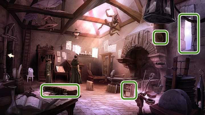 Zapytaj brata o brak okularów (stosowna informacja w ekwipunku) - Rozdział drugi - klasztor św. Brygidy | Opis przejścia | Yesterday Origins - Yesterday Origins - poradnik do gry