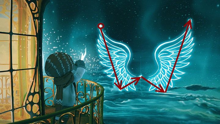 Tym razem także Renie zacznie przeszkadzać poszukiwacz - gdy tylko ujrzysz jego wspinające się odnóża, skieruj promień z odłamka w dół i potraktuj nim maskę stwora - aż ten spadnie z latarni - Finał Silence - Silence - poradnik do gry