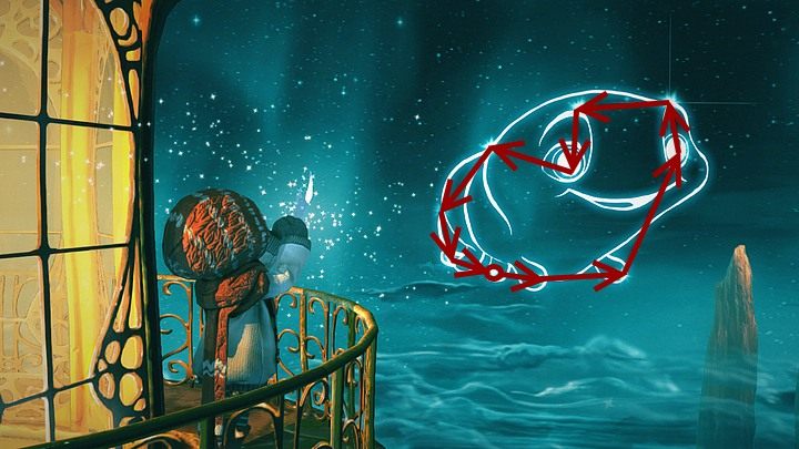 Kontynuuj wędrówkę, aż natrafisz na czwarte skupisko gwiazd - Finał Silence - Silence - poradnik do gry