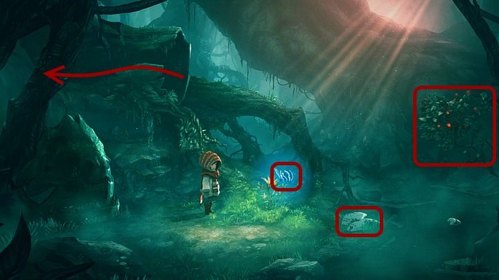 Tam zauważ spijającego nektar z rośliny miodokleszcza - Rozdział drugi | Opis przejścia Silence - Silence - poradnik do gry