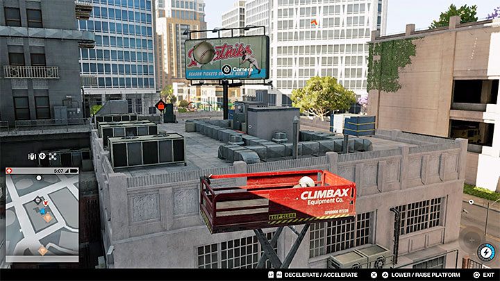 Czwarte graffiti (punkt 7 z naszej mapy) do namalowania jest na ścianie wieży w Oakland, niedaleko lokacji Oakland Superior Court - Watch Dogs 2: Malowanie, solucja, operacje poboczne - Watch Dogs 2 - poradnik do gry