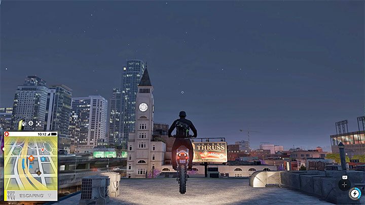 Przeskocz motocyklem na budynek z billboardem - Watch Dogs 2: Malowanie, solucja, operacje poboczne - Watch Dogs 2 - poradnik do gry