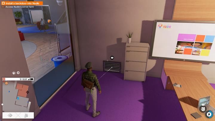 Skoczek szybko zdobędzie klucz dostępu - Watch Dogs 2: Na Pohybel Nudle, solucja, operacje główne - Watch Dogs 2 - poradnik do gry