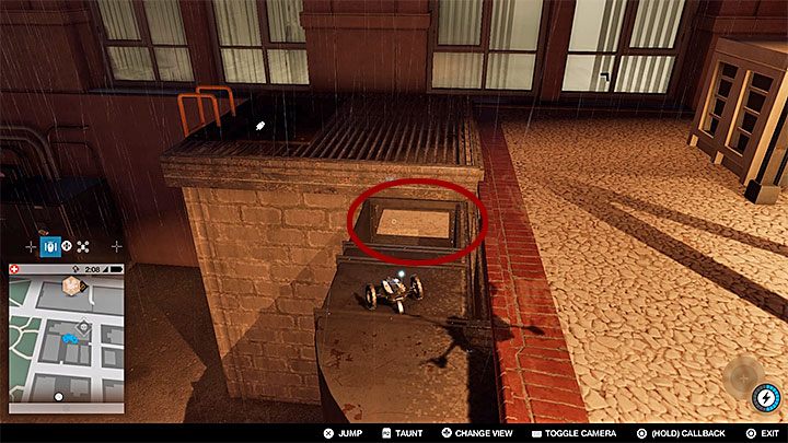Punkt ten znajduje się w trudno dostępnym miejscu na dachu budynku - Watch Dogs 2: Punkty badań 1-61, mapa, sekrety - Watch Dogs 2 - poradnik do gry