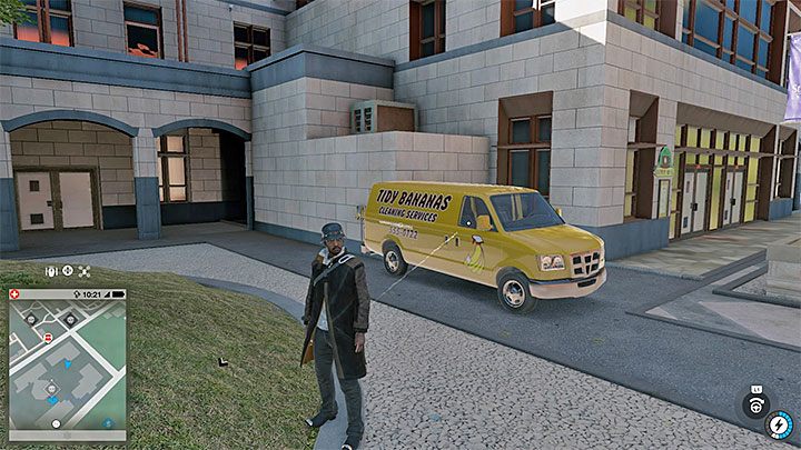 Punkt ten znajduje się na najwyższym piętrze budynku niedaleko balustrady i będziesz mógł do niego dotrzeć grając Marcusem - Watch Dogs 2: Punkty badań 1-61, mapa, sekrety - Watch Dogs 2 - poradnik do gry