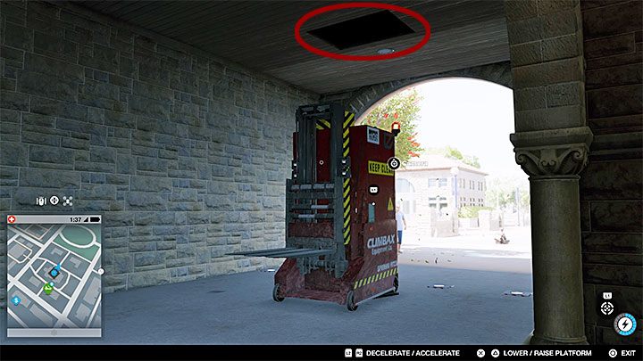 Punkt ten jest na dachu budynku, ale żeby go pozyskać będziesz musiał wiele dodatkowych czynności - Watch Dogs 2: Punkty badań 1-61, mapa, sekrety - Watch Dogs 2 - poradnik do gry