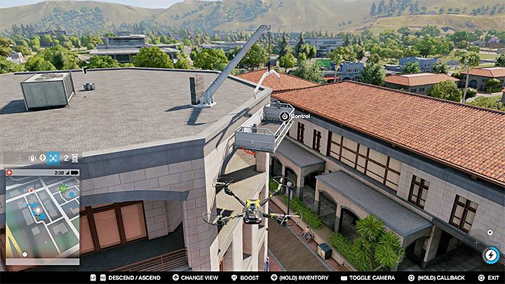 Po włamaniu się do terminalu zhakuj zdalnie pokazaną na obrazku windę - Watch Dogs 2: Punkty badań 1-61, mapa, sekrety - Watch Dogs 2 - poradnik do gry