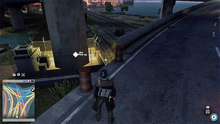 Punkt możesz odnaleźć w małym odgrodzonym obszarze tuż przy autostradzie - Watch Dogs 2: Punkty badań 1-61, mapa, sekrety - Watch Dogs 2 - poradnik do gry