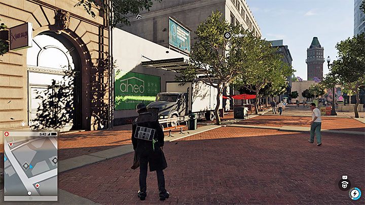 W celu przedostania się do windy musisz najpierw dotrzeć na niższy dach - Watch Dogs 2: Punkty badań 62-112, sekrety, porady - Watch Dogs 2 - poradnik do gry