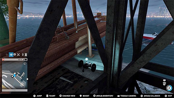 Punkt ten znajduje się w szybie wentylacyjnym zlokalizowanym na dachu budynku Climbax Equipment Co - Watch Dogs 2: Punkty badań 62-112, sekrety, porady - Watch Dogs 2 - poradnik do gry