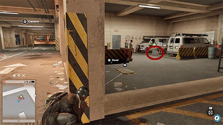 Po dotarciu do celu podróży rozejrzyj się za bramką, którą można podnieść - Watch Dogs 2: Kluczowe dane 1-12, mapa, sekrety - Watch Dogs 2 - poradnik do gry